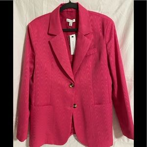 Hot Pink Blazer & Short Outfit